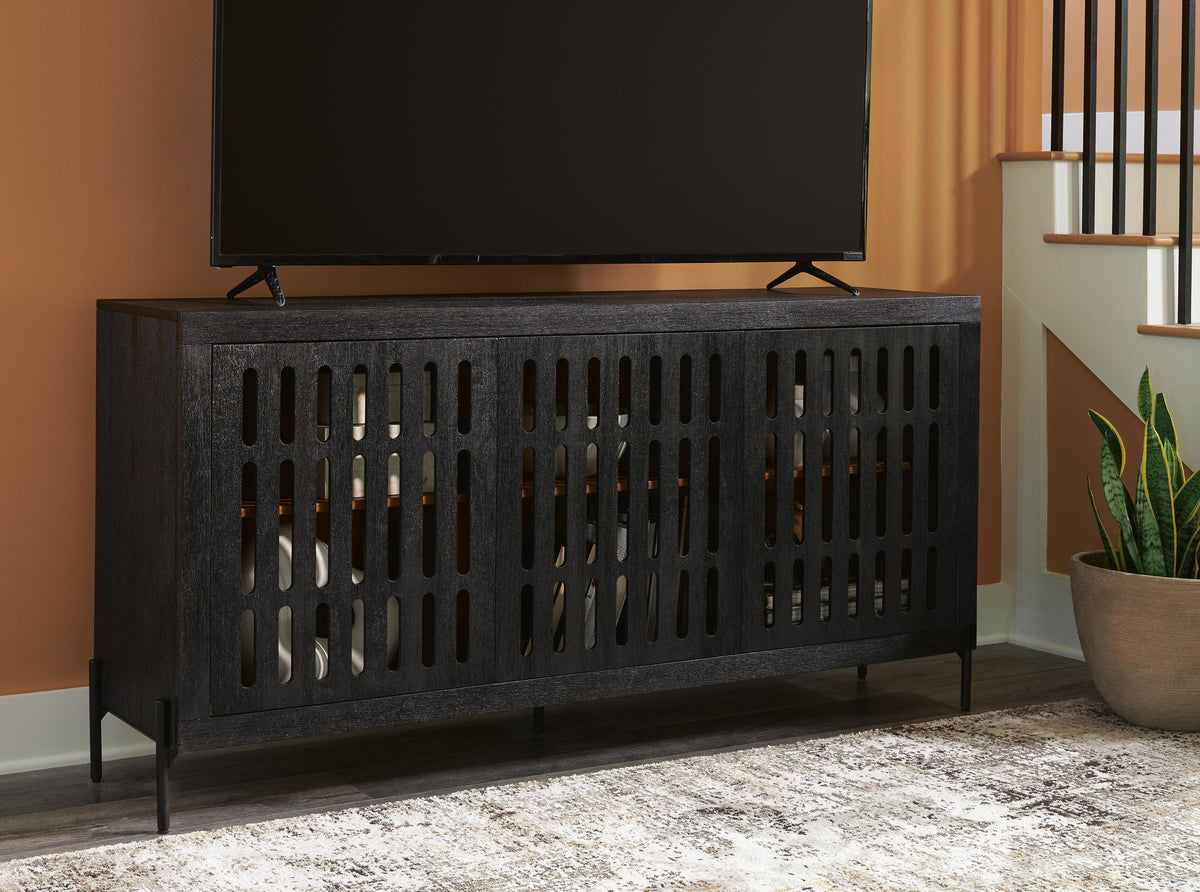 Vallisburg Accent Cabinet - A4000644 - product view or room setting; only accent cabinet included (supplier image 6)