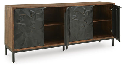 Dorannby Accent Cabinet - A4000649 - product view or room setting; only accent cabinet included (supplier image 3)