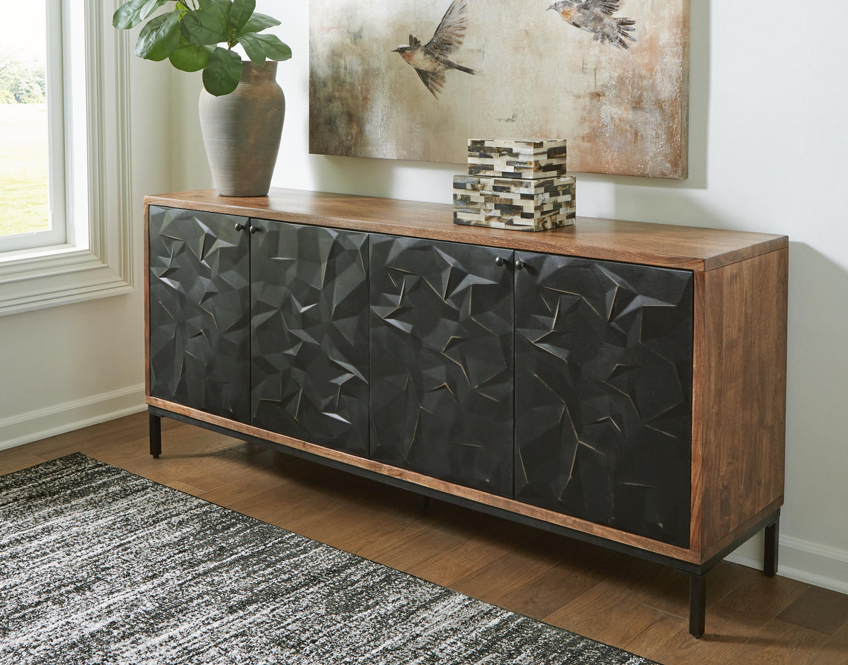 Dorannby Accent Cabinet - A4000649 - product view or room setting; only accent cabinet included (supplier image 2)