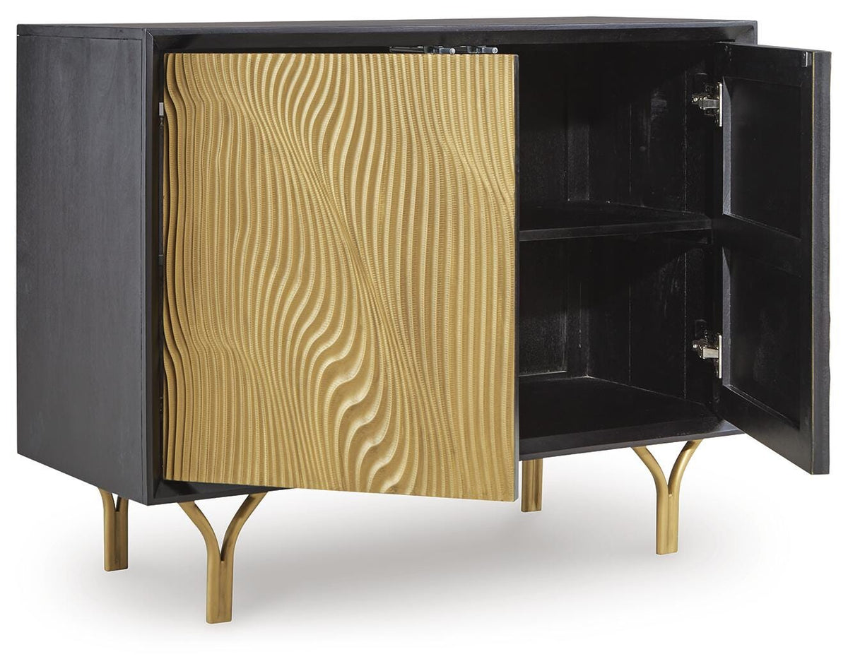 Tayner Accent Cabinet - A4000654 - product view or room setting; only accent cabinet included (supplier image 3)