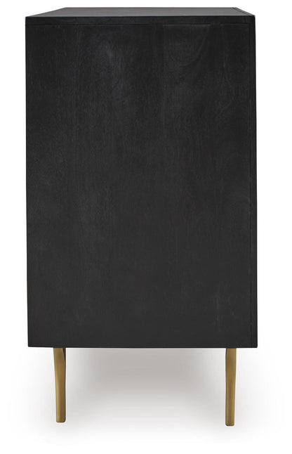 Tayner Accent Cabinet - A4000654 - product view or room setting; only accent cabinet included (supplier image 5)