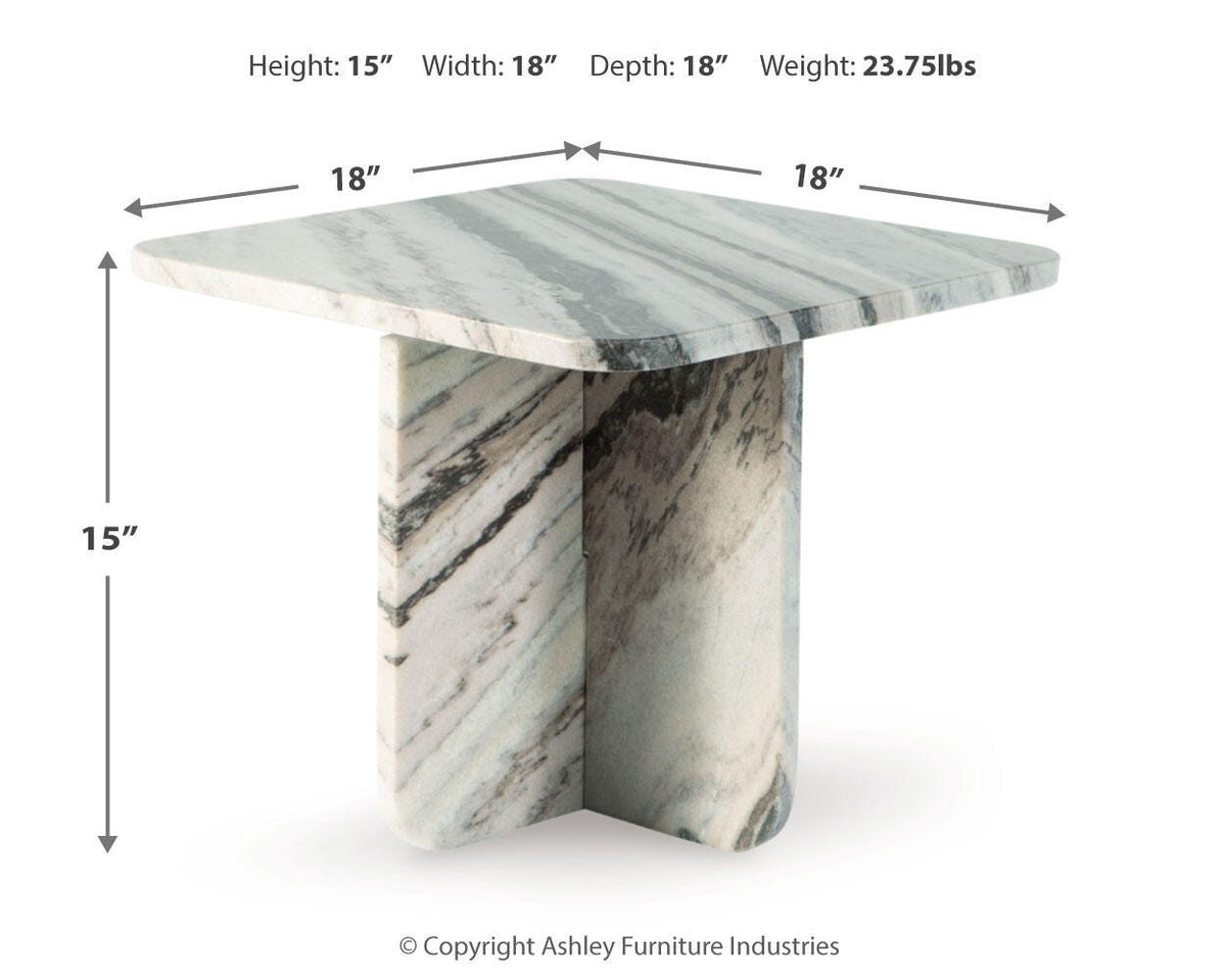 Baretton Accent Coffee Table - A4000671 - approximate manufacturer dimensions (supplier image 14)