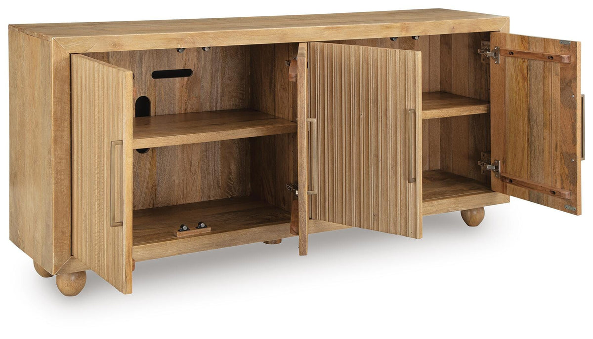 Niam Accent Cabinet - A4000684 - product view or room setting; only accent cabinet included (supplier image 3)