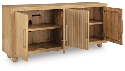 Niam Accent Cabinet - A4000684 - product view or room setting; only accent cabinet included (supplier image 3)
