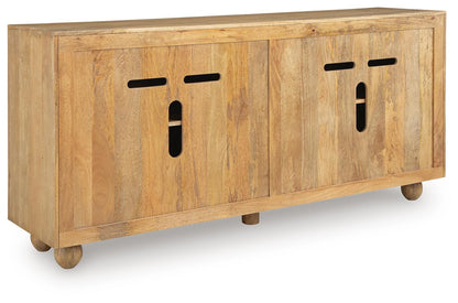 Niam Accent Cabinet - A4000684 - product view or room setting; only accent cabinet included (supplier image 5)