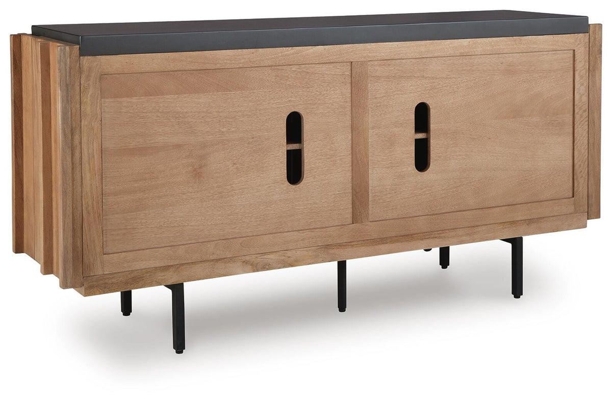 Quintavious Accent Cabinet - A4000685 - product view or room setting; only accent cabinet included (supplier image 5)