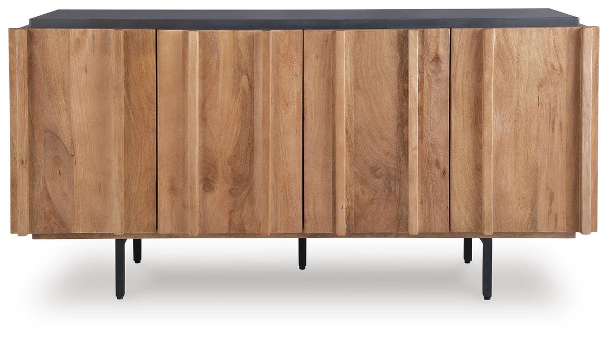 Quintavious Accent Cabinet - A4000685 - product view or room setting; only accent cabinet included (supplier image 4)