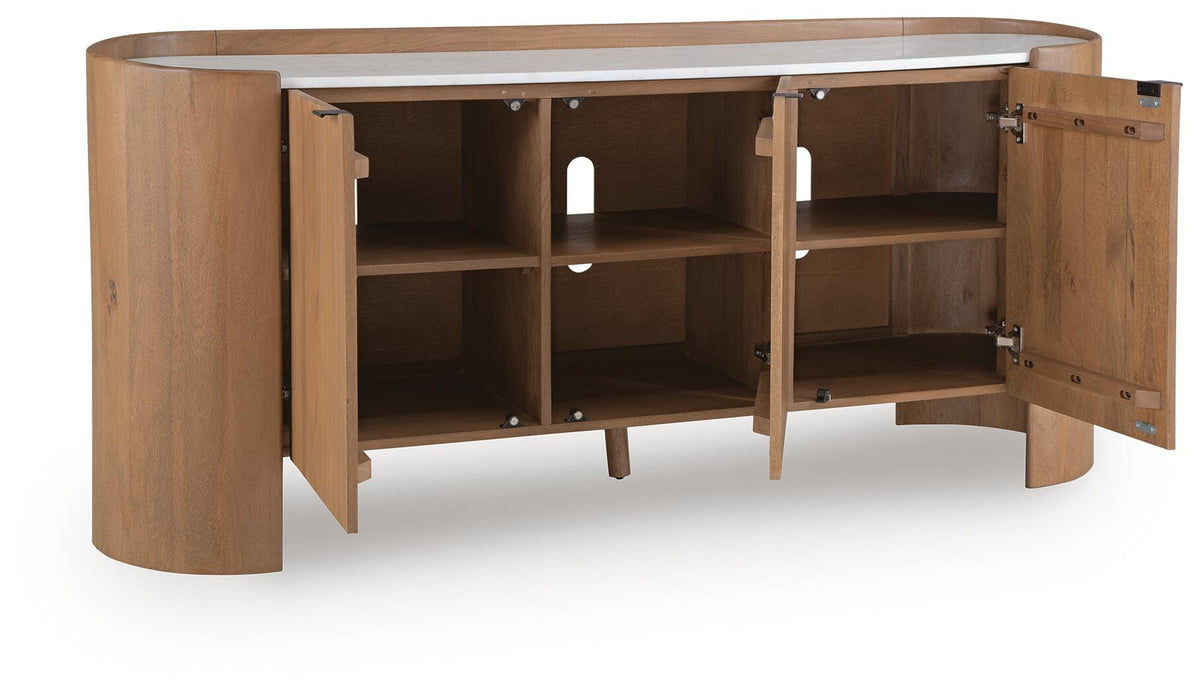 Fitzroy Accent Cabinet - A4000688 - product view or room setting; only accent cabinet included (supplier image 3)
