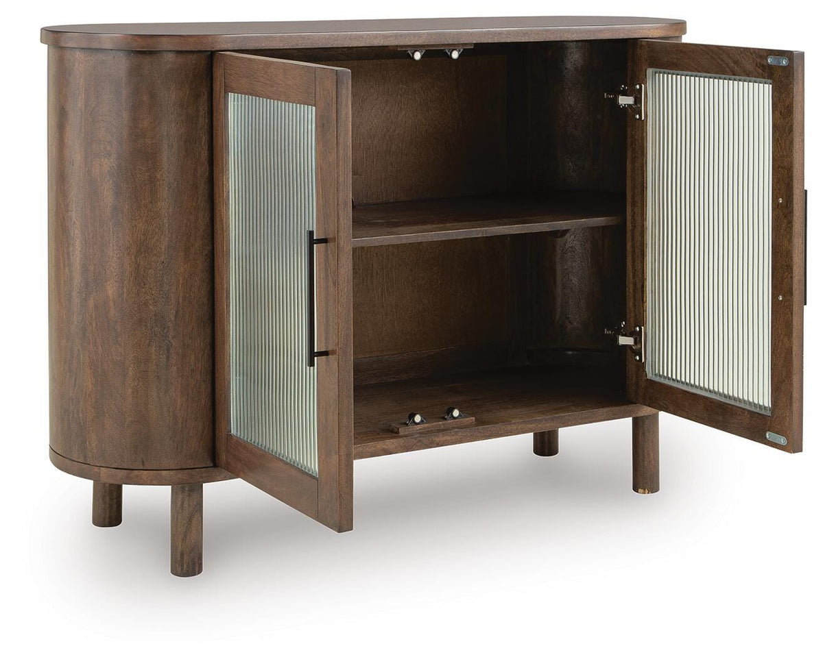Mayridge Accent Cabinet - A4000694 - product view or room setting; only accent cabinet included (supplier image 3)
