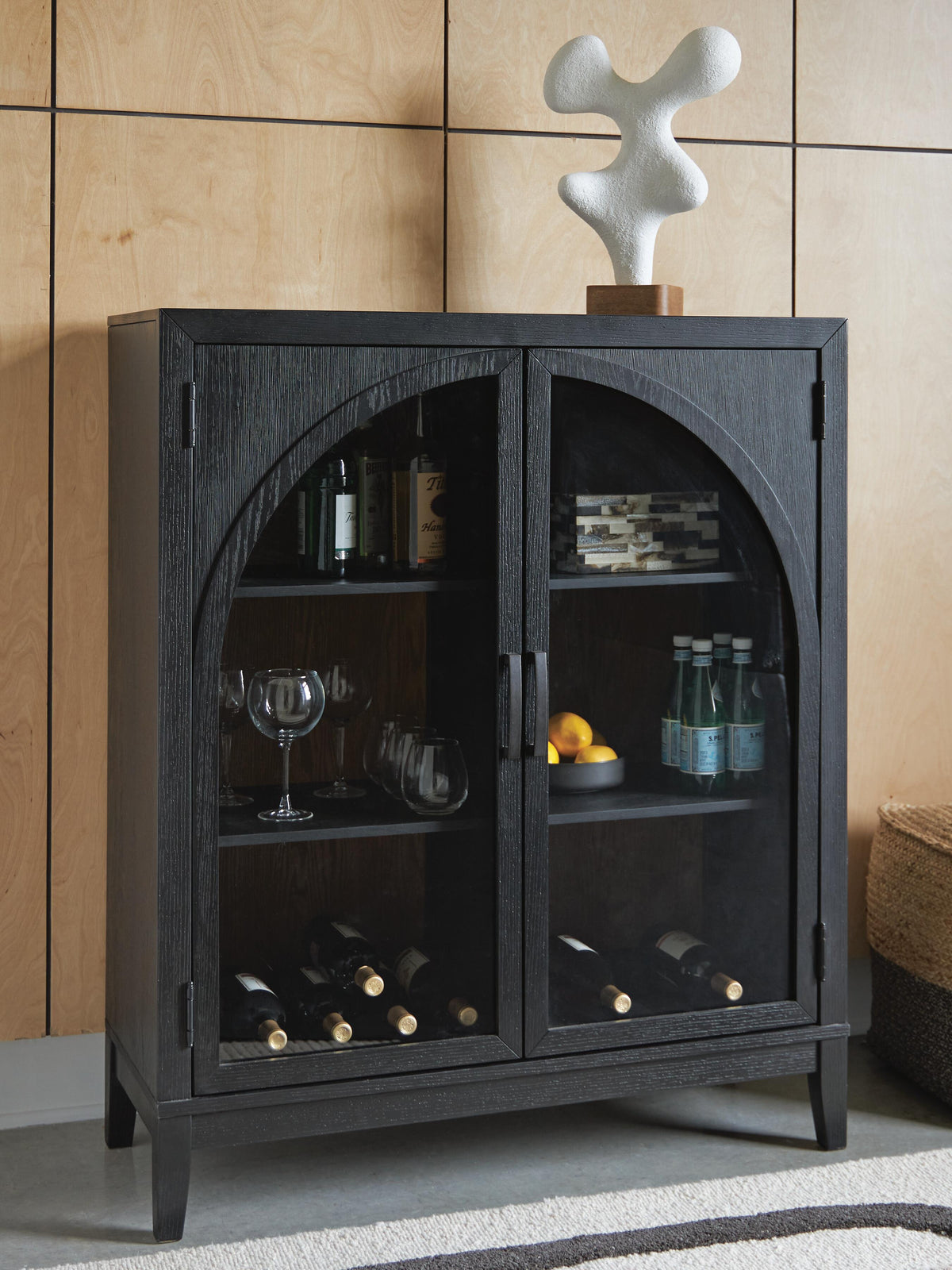 Armenleigh Accent Cabinet - A4000702 - product view or room setting; only accent cabinet included (supplier image 2)