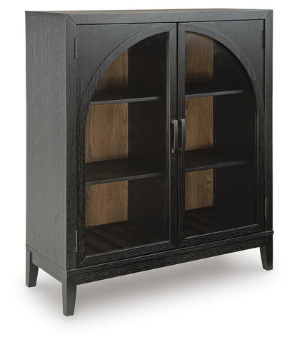 Armenleigh Accent Cabinet - A4000702 - product view or room setting; only accent cabinet included (supplier image 1)
