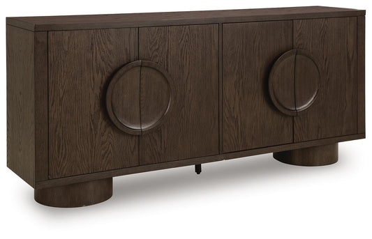Veeda Accent Cabinet - A4000703 - product view or room setting; only accent cabinet included (supplier image 1)