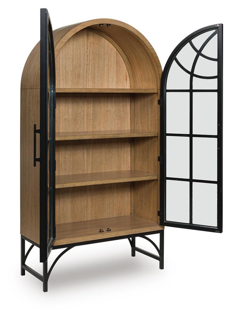Gwenwich Accent Cabinet - A4000704 - product view or room setting; only accent cabinet included (supplier image 3)