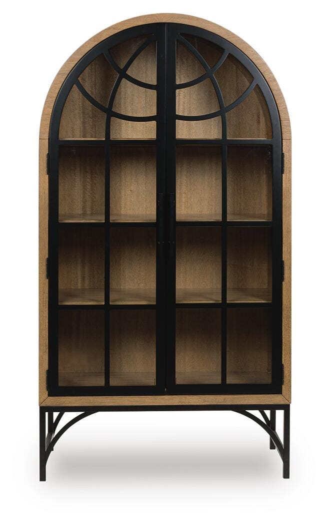 Gwenwich Accent Cabinet - A4000704 - product view or room setting; only accent cabinet included (supplier image 4)