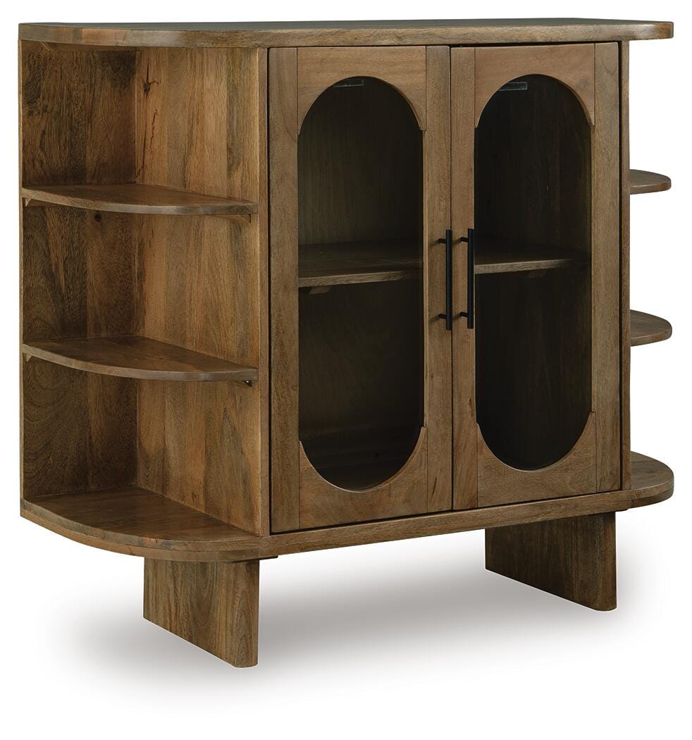 Niall Accent Cabinet - A4000707 - product view or room setting; only accent cabinet included (supplier image 1)
