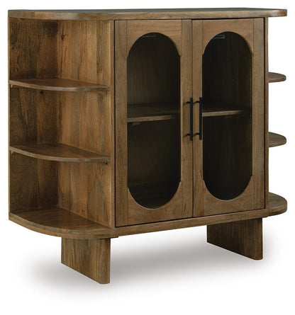 Niall Accent Cabinet - A4000707 - product view or room setting; only accent cabinet included (supplier image 1)