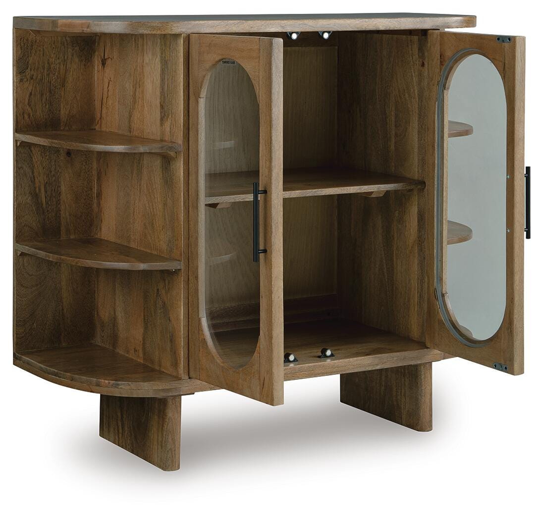Niall Accent Cabinet - A4000707 - product view or room setting; only accent cabinet included (supplier image 3)