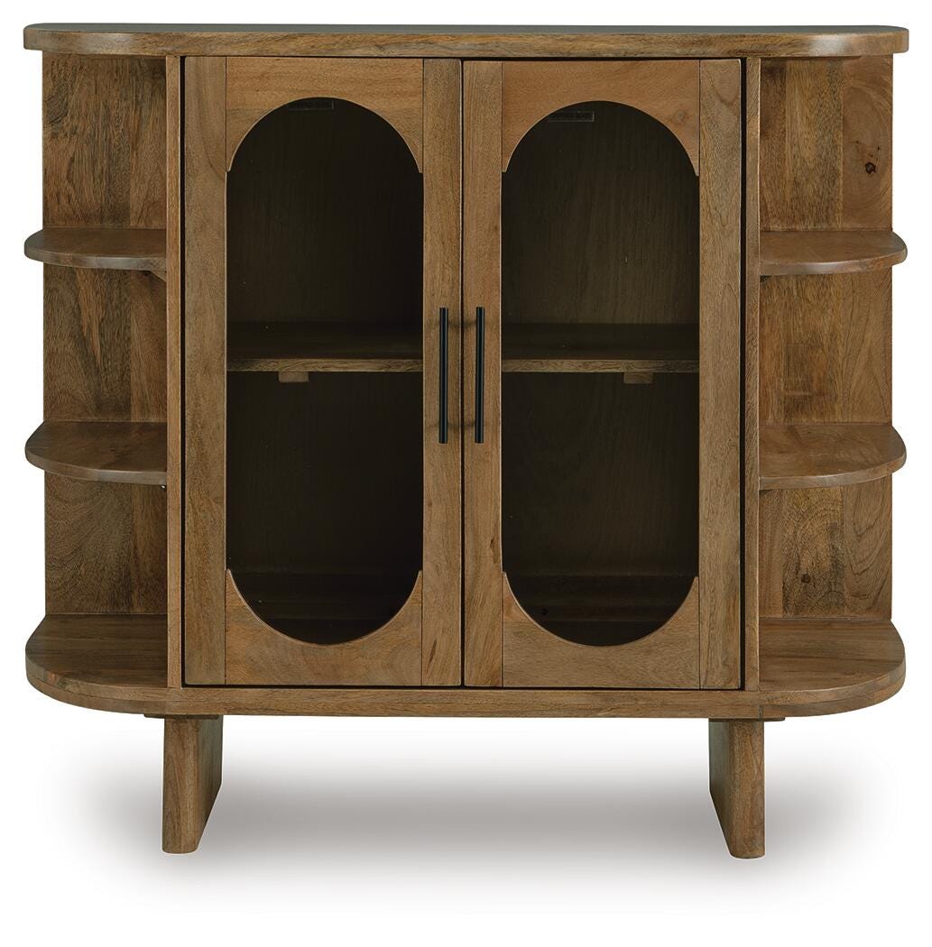 Niall Accent Cabinet - A4000707 - product view or room setting; only accent cabinet included (supplier image 4)
