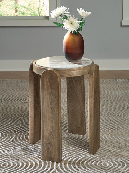 Gavrilley Accent Table - A4000722 - product view or room setting; only end table included (supplier image 2)