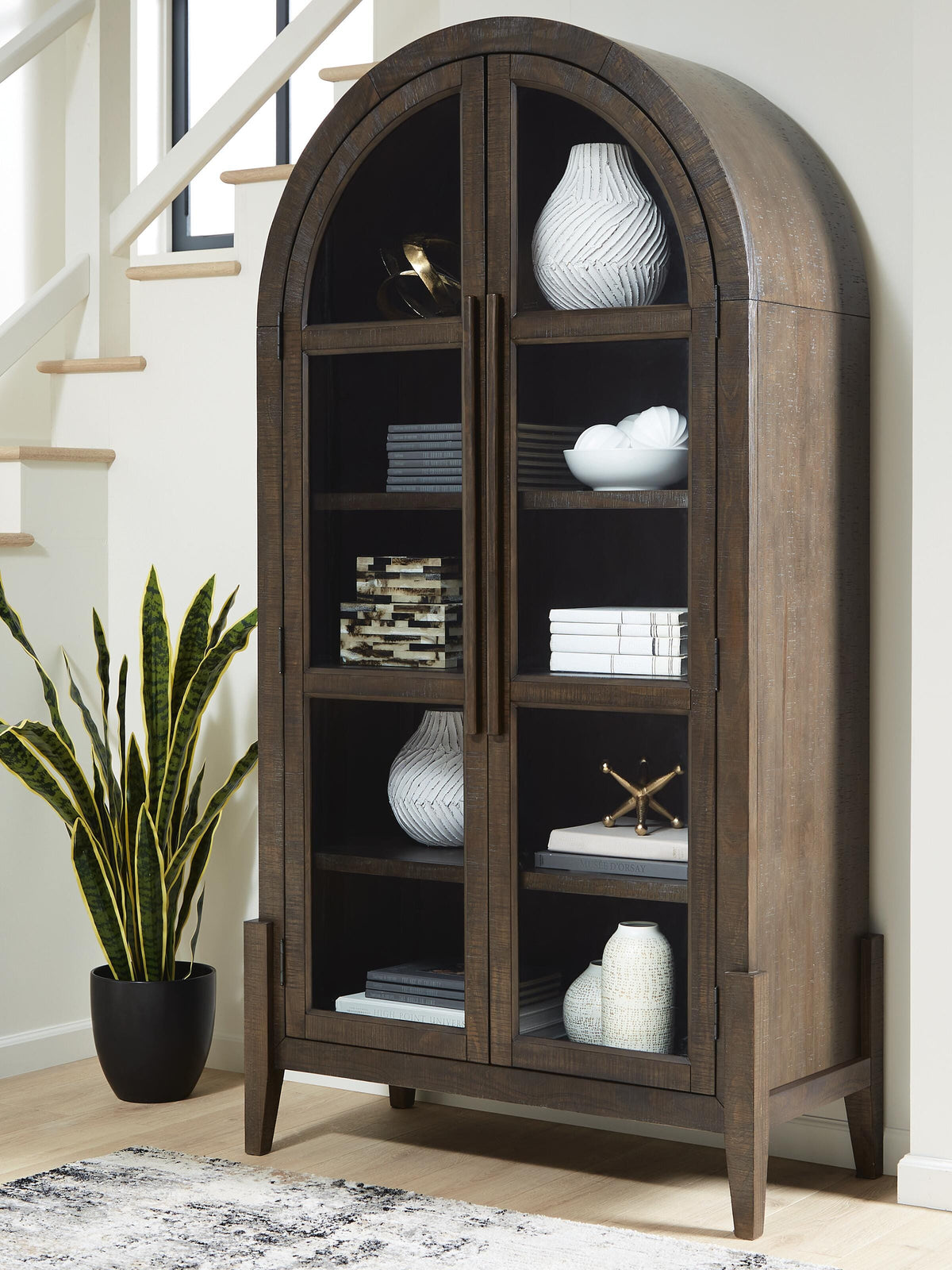 Benhall Accent Cabinet - A4000727 - product view or room setting; only accent cabinet included (supplier image 2)