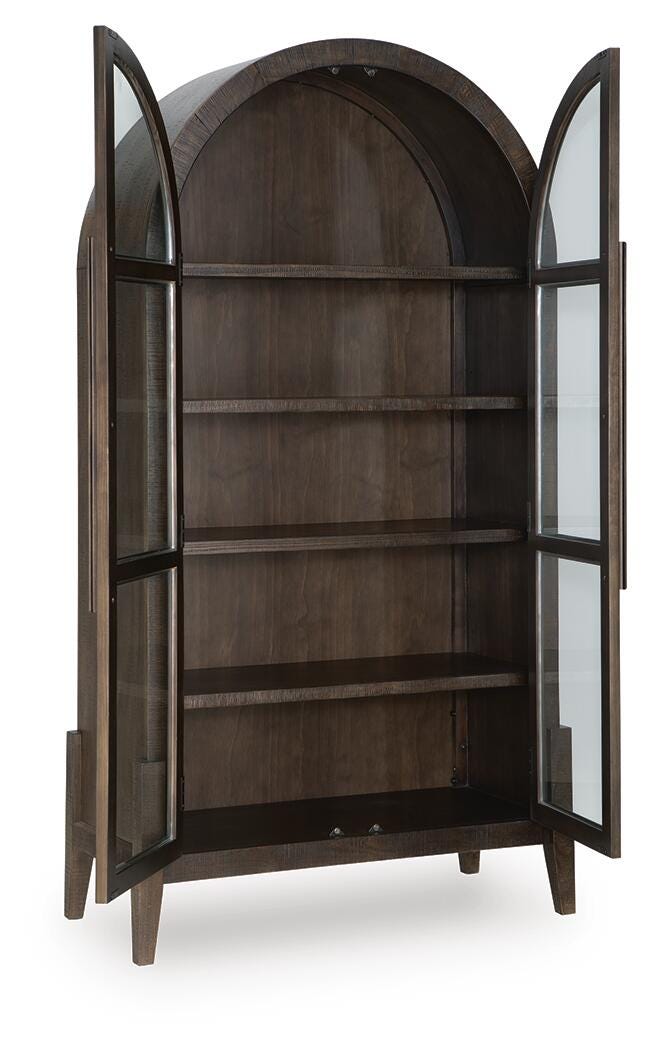 Benhall Accent Cabinet - A4000727 - product view or room setting; only accent cabinet included (supplier image 3)