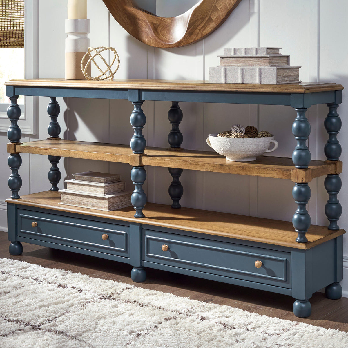Finnworth Console Sofa Table - A4000734 - additional original supplier product view; only listed item or components included
