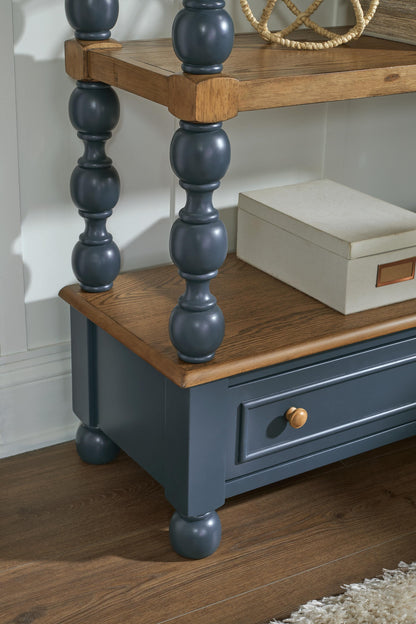 Finnworth 70" Bookcase - A4000735 - finish or detail (supplier image 6)