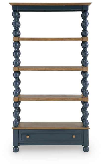 Finnworth 70" Bookcase - A4000735 - product view or room setting; only bookcase included (supplier image 4)