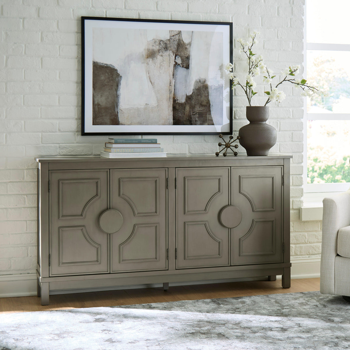 Darlock Accent Cabinet - A4000738 - additional original supplier product view; only listed item or components included