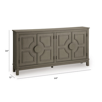 Darlock Accent Cabinet - A4000738 - approximate manufacturer dimensions (supplier image 10)