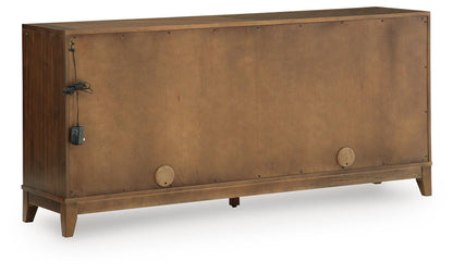 Annswick Accent Cabinet - A4000743 - product view or room setting; only accent cabinet included (supplier image 5)