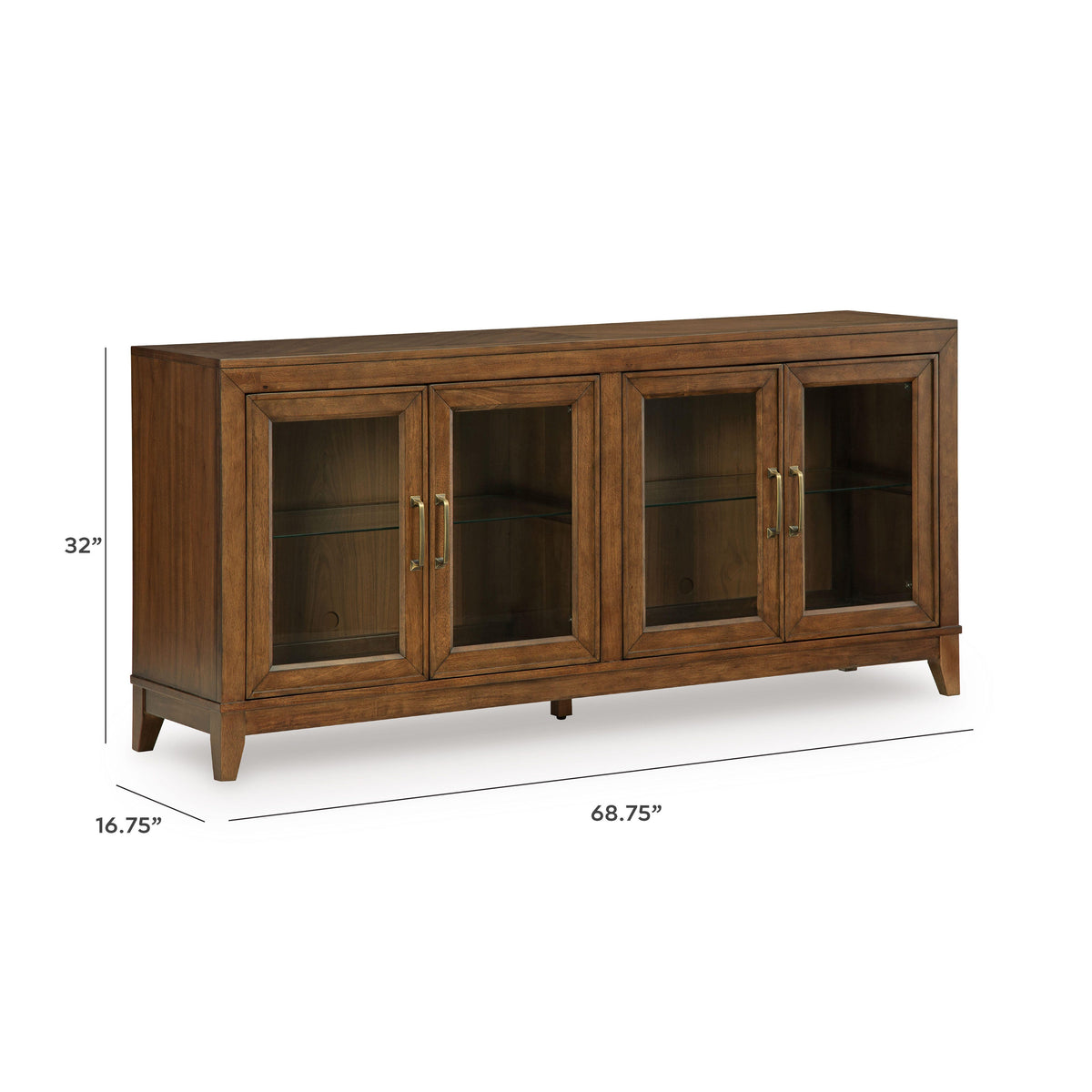 Annswick Accent Cabinet - A4000743 - approximate manufacturer dimensions (supplier image 9)