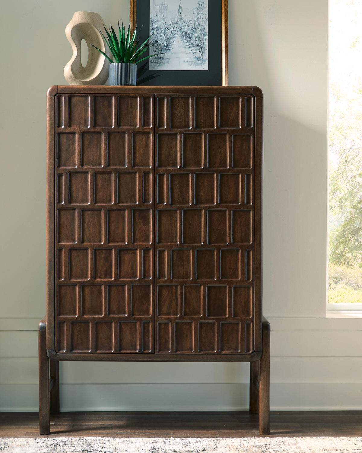 Dukestone Accent Cabinet - A4000745 - product view or room setting; only accent cabinet included (supplier image 6)