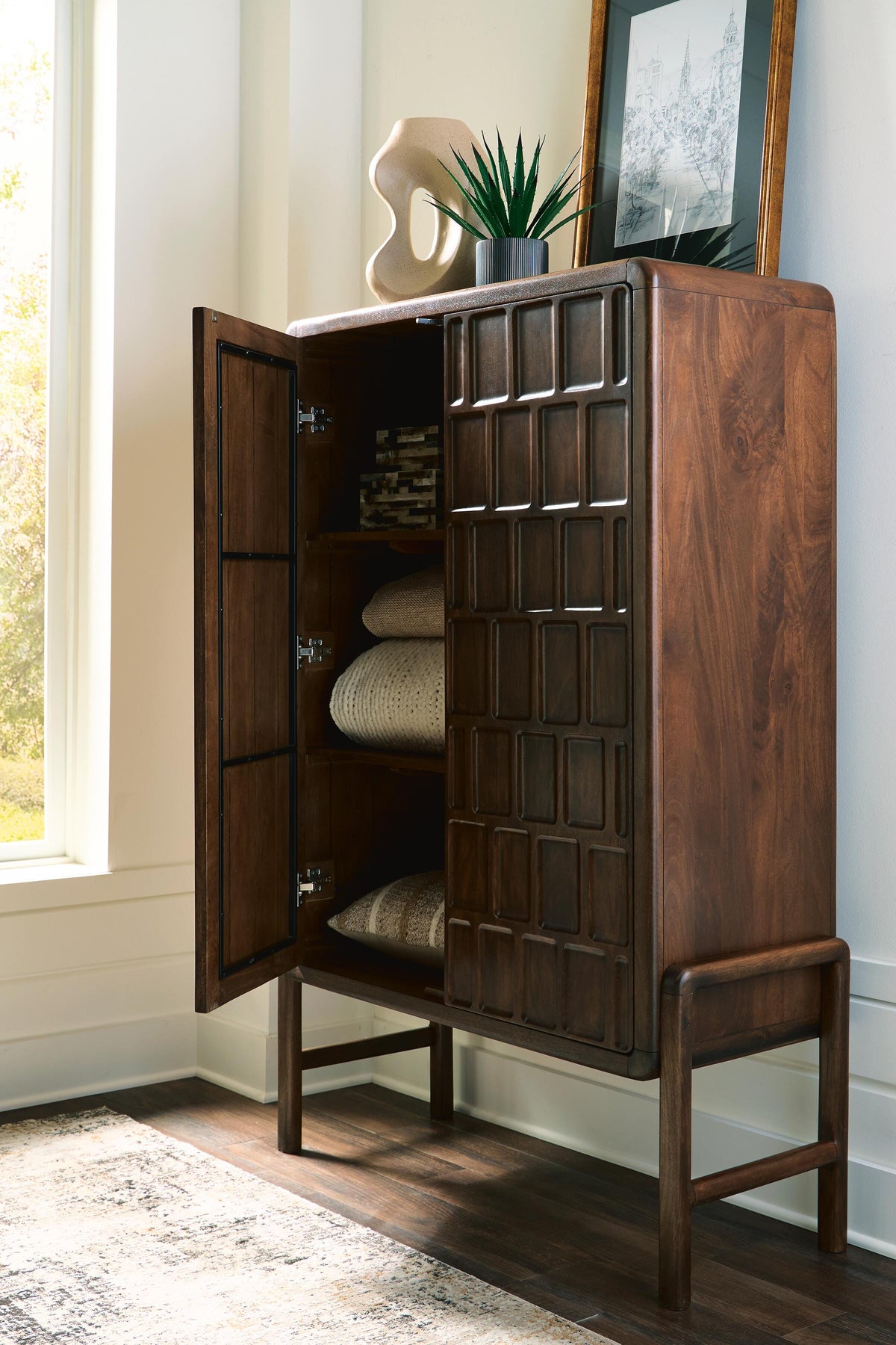 Dukestone Accent Cabinet - A4000745 - product view or room setting; only accent cabinet included (supplier image 7)