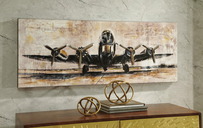 Kalene Wall Art - A8000152 - product view or room setting; only wall art included (supplier image 2)