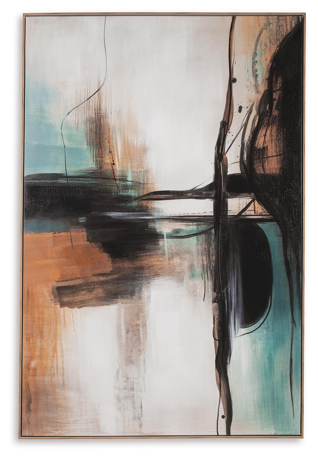 Brunonia Wall Art - A8000337 - product view or room setting; only wall art included (supplier image 1)