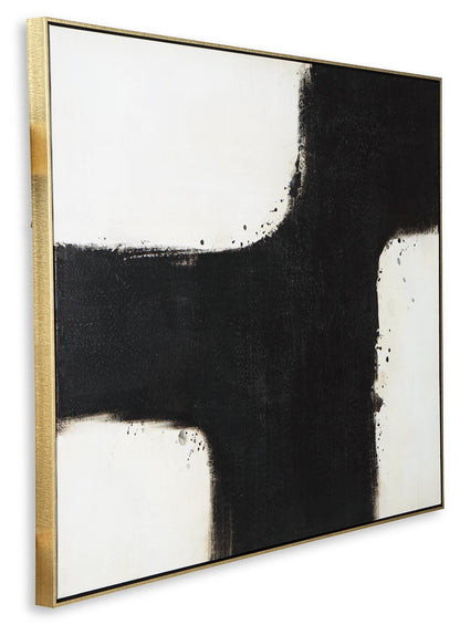 Reighlea Wall Art - A8000352 - product view or room setting; only wall art included (supplier image 3)