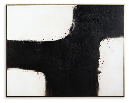 Reighlea Wall Art - A8000352 - product view or room setting; only wall art included (supplier image 1)