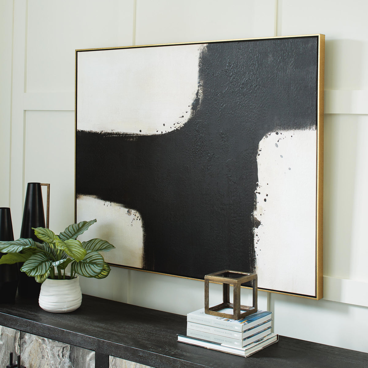 Reighlea Wall Art - A8000352 - product view or room setting; only wall art included (supplier image 2)