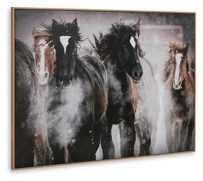 Chaseburn Wall Art - A8000380 - product view or room setting; only wall art included (supplier image 3)