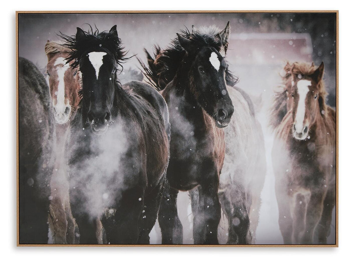 Chaseburn Wall Art - A8000380 - product view or room setting; only wall art included (supplier image 1)