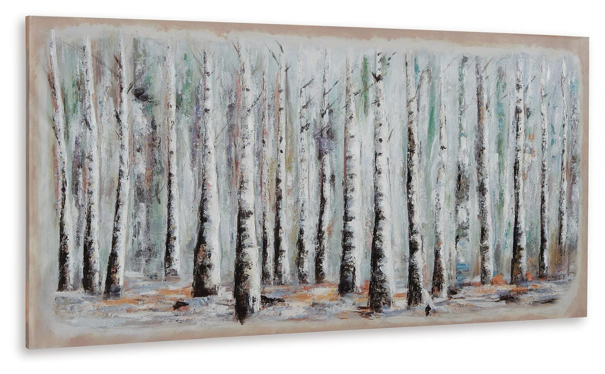 Calbert Wall Art - A8000392 - product view or room setting; only wall art included (supplier image 3)