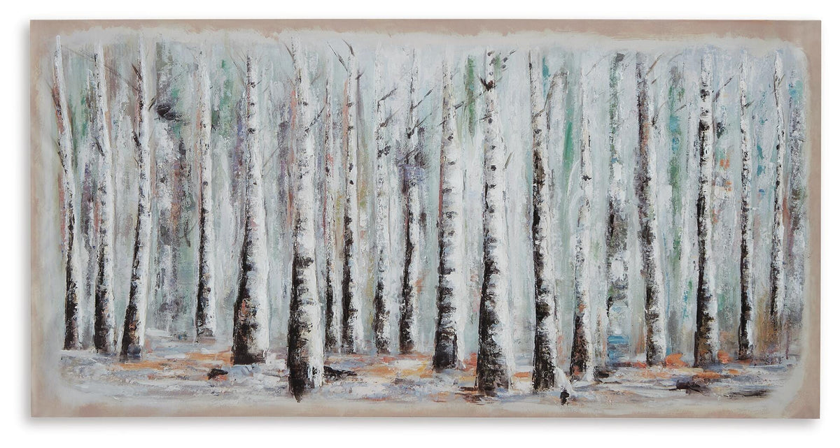 Calbert Wall Art - A8000392 - product view or room setting; only wall art included (supplier image 1)