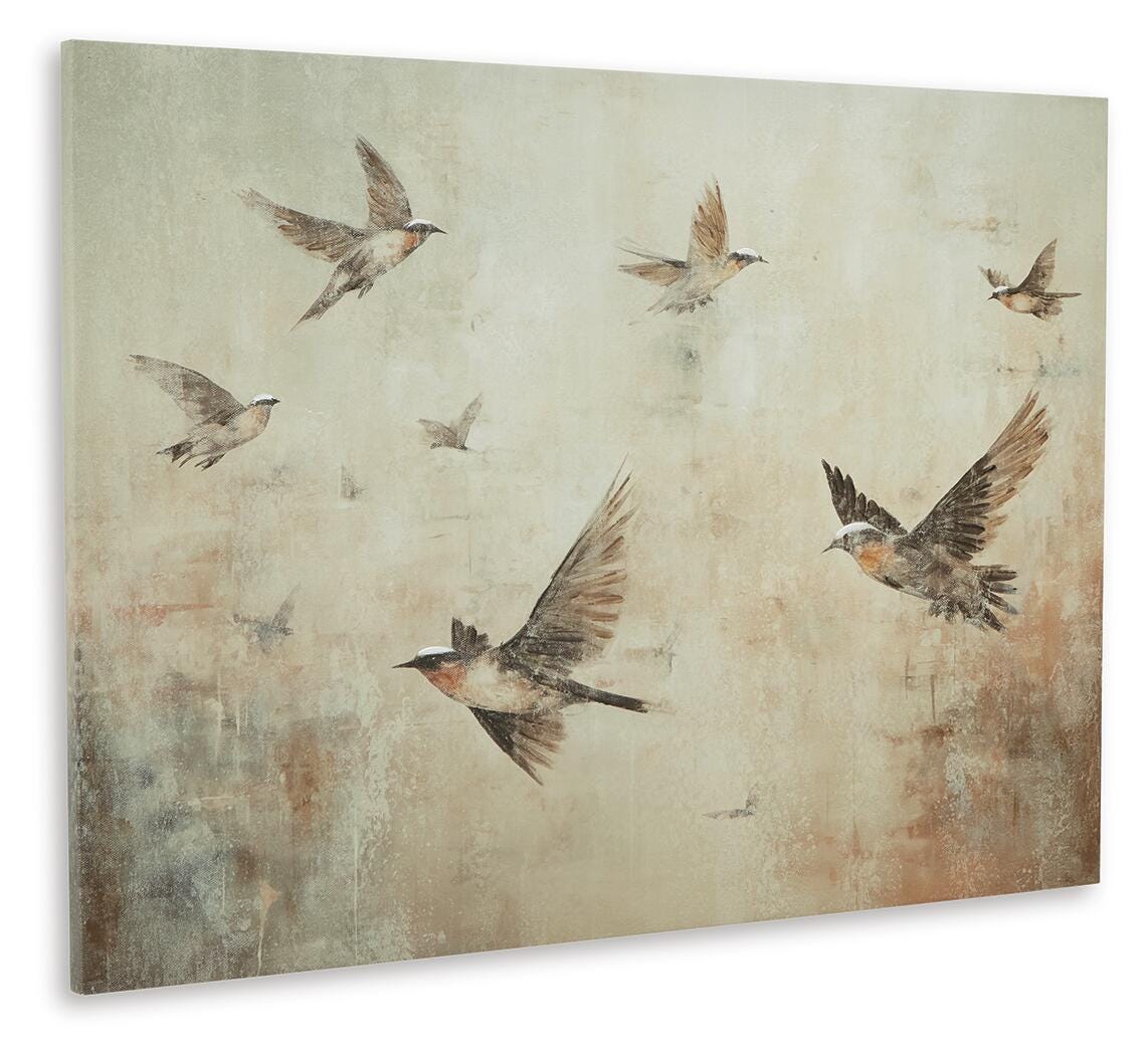 Collmund Wall Art - A8000413 - product view or room setting; only wall art included (supplier image 3)