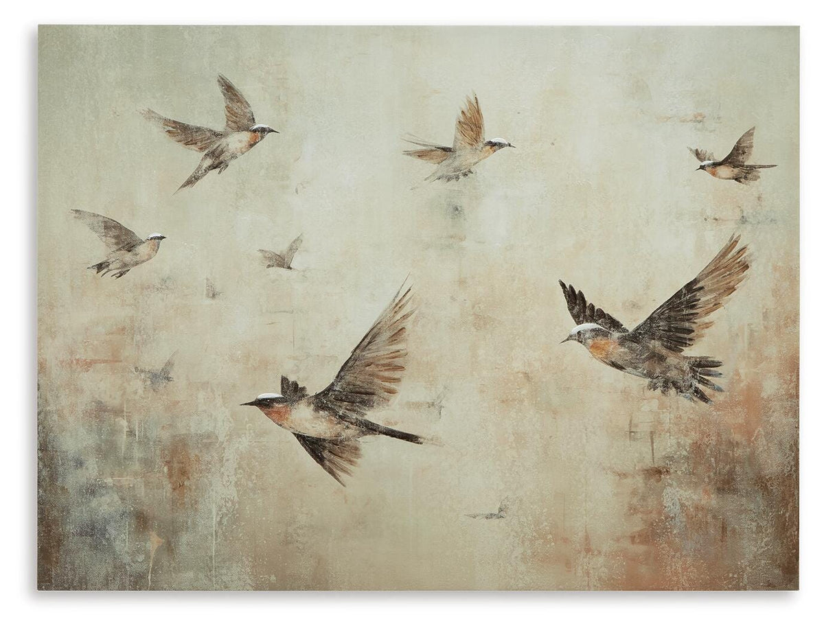Collmund Wall Art - A8000413 - product view or room setting; only wall art included (supplier image 1)