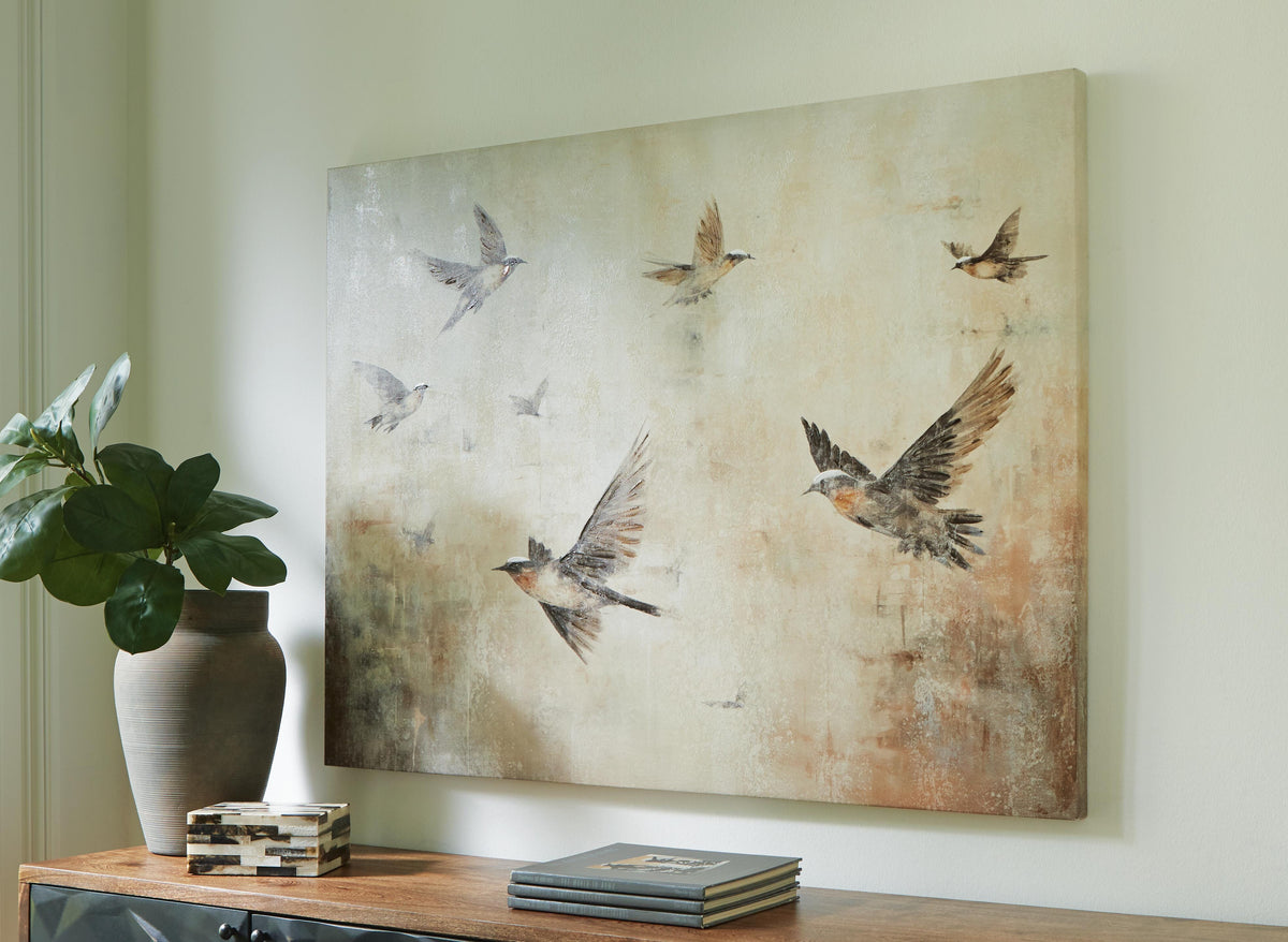 Collmund Wall Art - A8000413 - product view or room setting; only wall art included (supplier image 2)