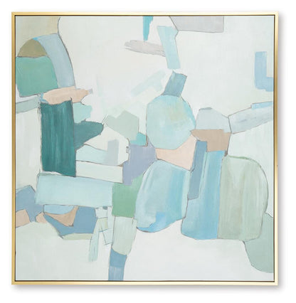 Wynburn Wall Art - A8000442 - product view or room setting; only wall art included (supplier image 4)