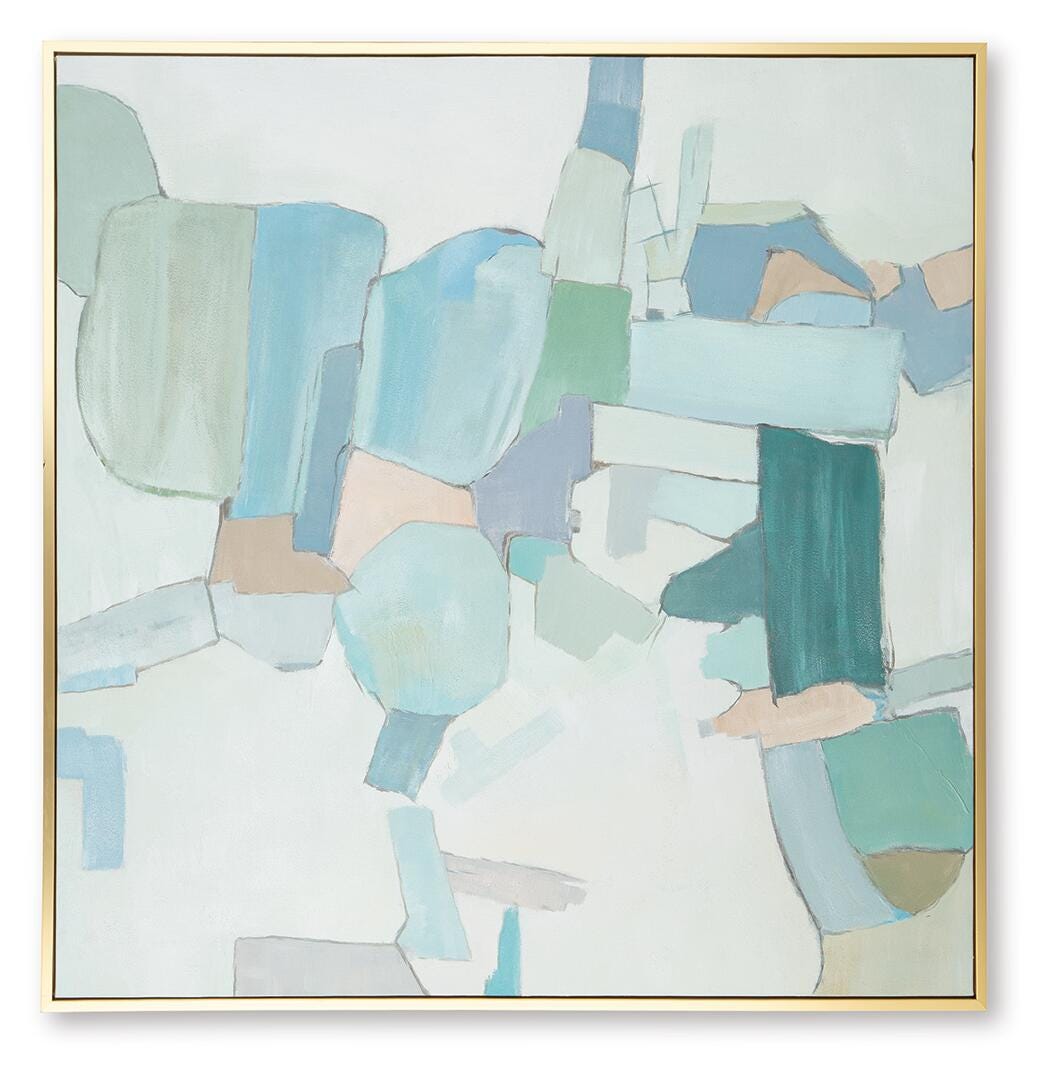 Wynburn Wall Art - A8000442 - product view or room setting; only wall art included (supplier image 6)