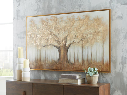 Dalewick Wall Art - A8000448 - product view or room setting; only wall art included (supplier image 2)