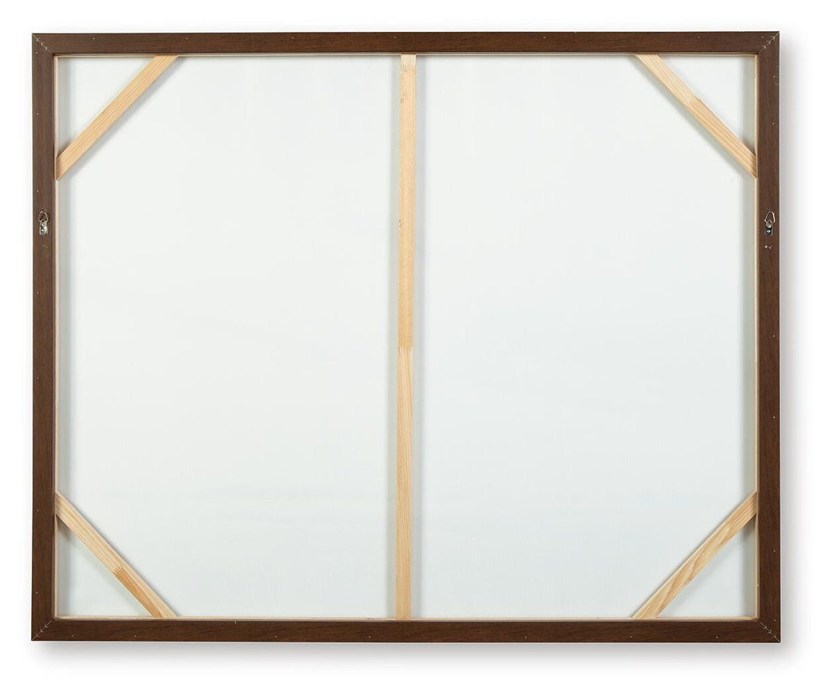 Taymen Wall Art - A8000454 - product view or room setting; only wall art included (supplier image 4)